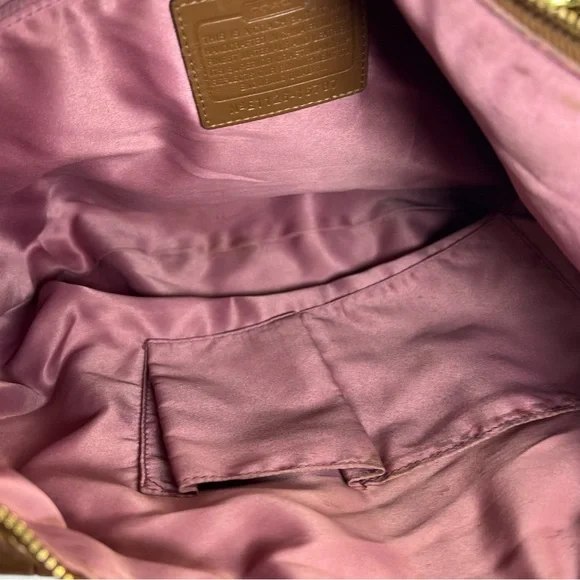 COACH Brown Leather Kristin Hobo Bag - Picture 4 of 14